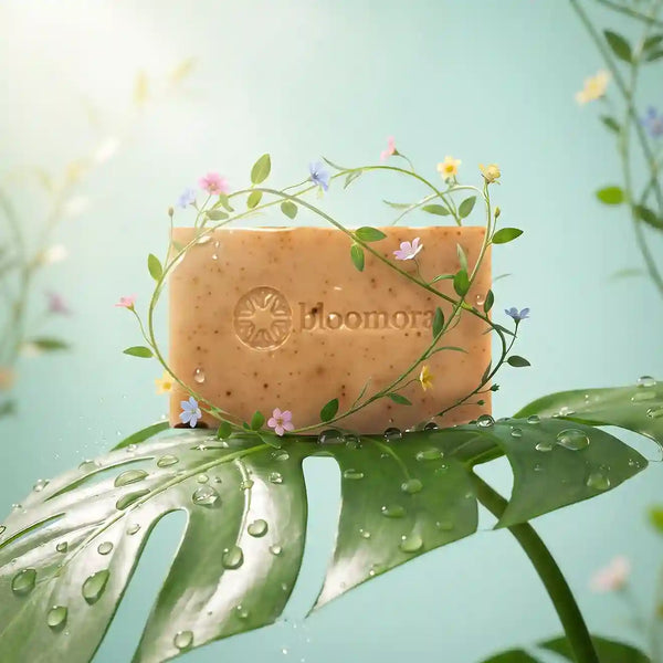 Bloomora Coffee Scrub Body Whitening Soap